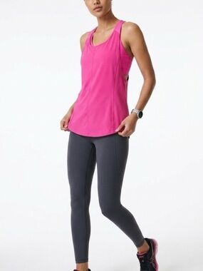 Lululemon Hot Pink Active Racerback Tank